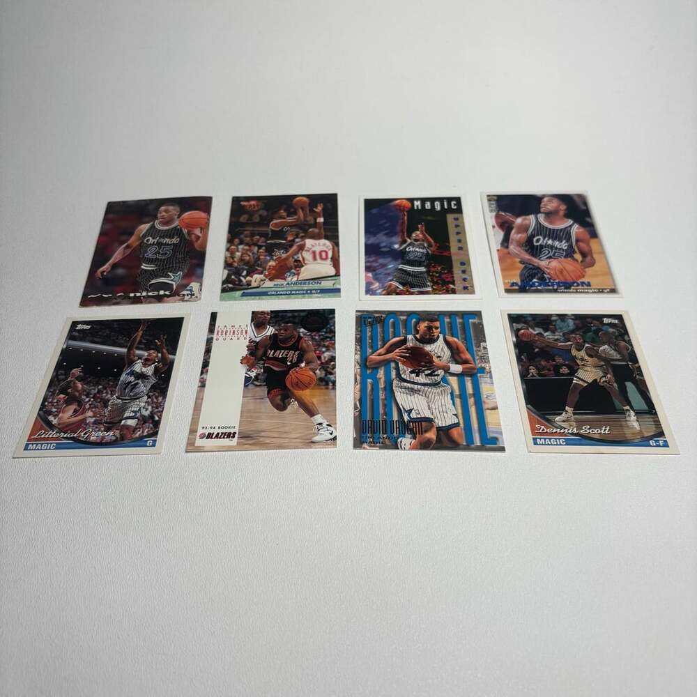 Basketball Trading Cards Lot of 8